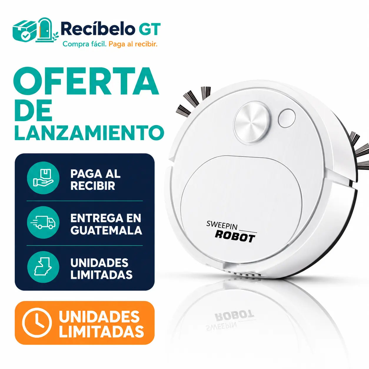 RoboMop 3X - paga al recibir en Guatemala