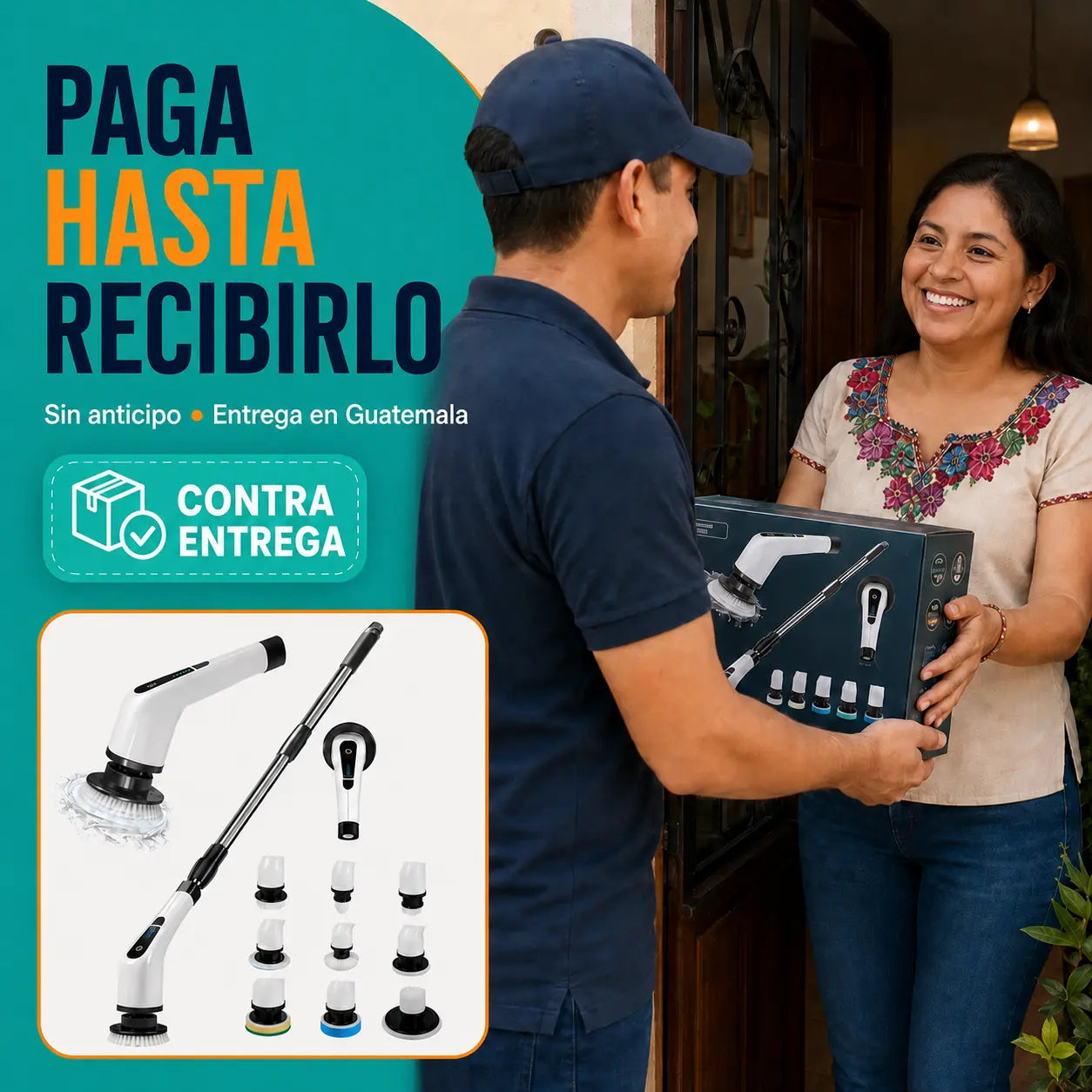 Pago contra entrega en Guatemala con identidad Jade