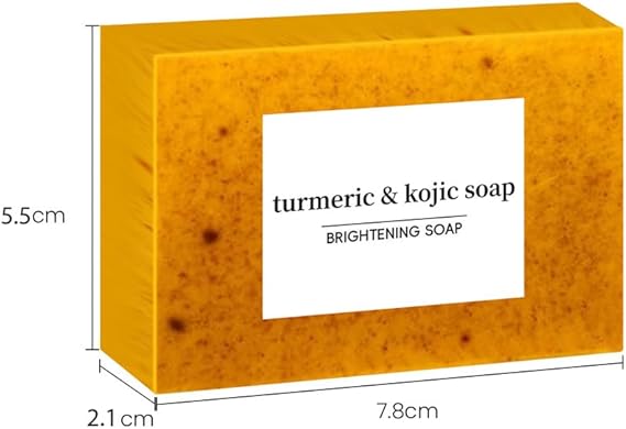 TURMERIC X2 | Jabón de Cúrcuma Reduce el Acné, Atenúa las Manchas y Aclara Zonas Oscuras de todo tu Cuerpo