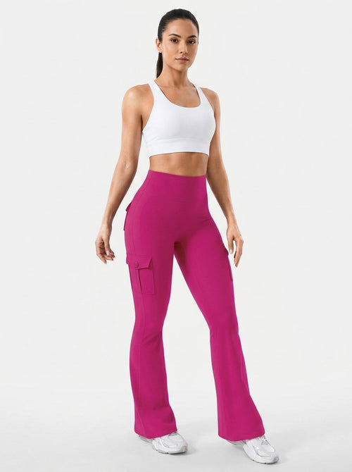 Leggin Cargo Flare · Cintura Alta