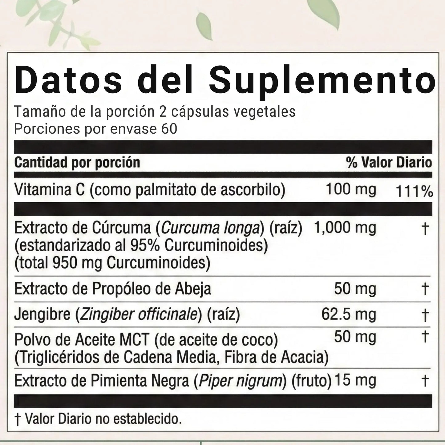 TURMERIC CURCUMA - Recupera tu bienestar digestivo de forma natural X60 Cápsulas