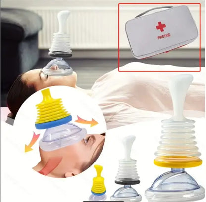 LIFESAFE AIR - Dispositivo Antiasfixia para Niños y Adultos | Incluye dos boquillas