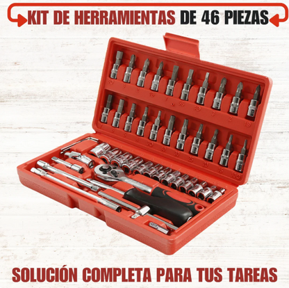 Set Llaves Trinquete X46