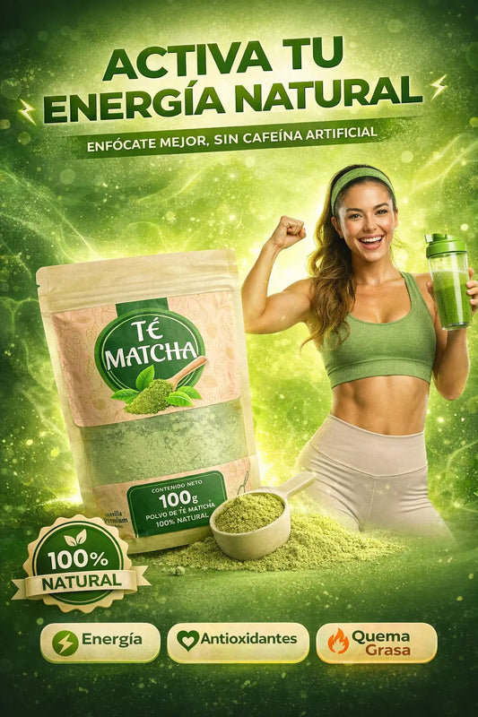 Te matcha- Activa tu metabolismo y quema grasa