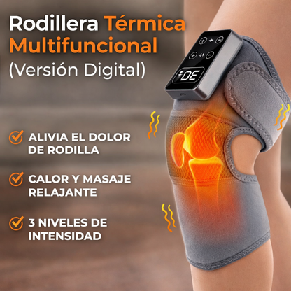 Rodillera Térmica Multifuncional (Versión Digital) - Descansa y Alivia el Dolor Rápidamente