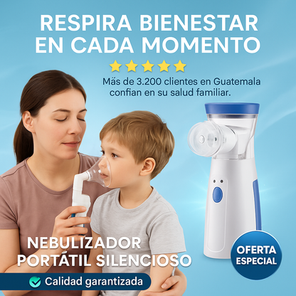Nebulizador Portátil Silencioso
