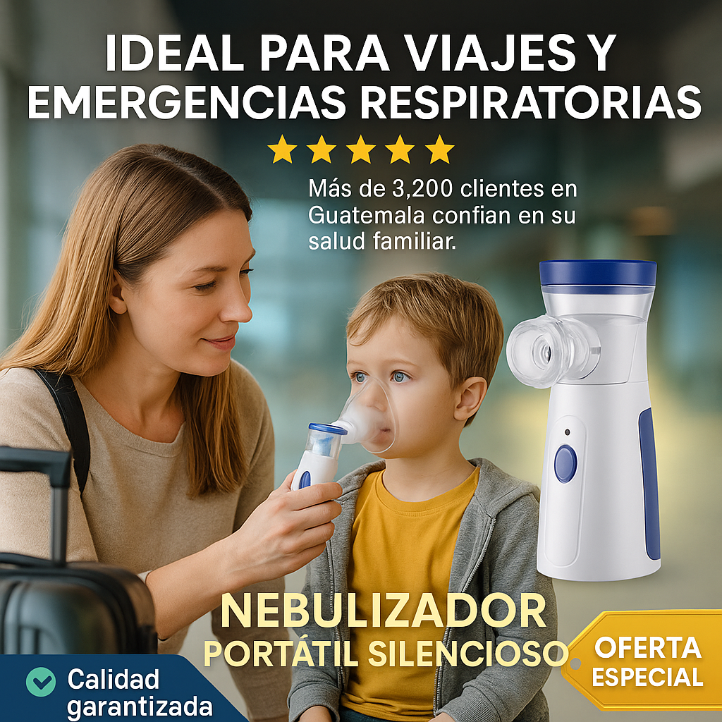 Nebulizador Portátil Silencioso