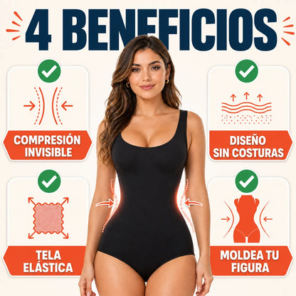 Body Compresor Reduce Tallas + Máscara de Pestañas de Regalo 🎁