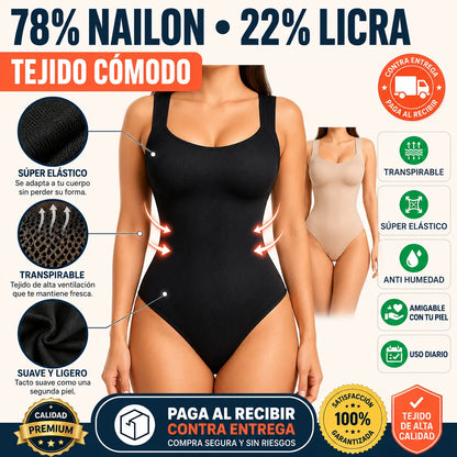 Body Compresor Reduce Tallas + Máscara de Pestañas de Regalo 🎁