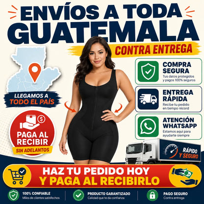 Body Compresor Reduce Tallas + Máscara de Pestañas de Regalo 🎁