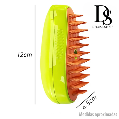 Cepillo de Vapor Inteligente 3 en 1 Para Mascotas