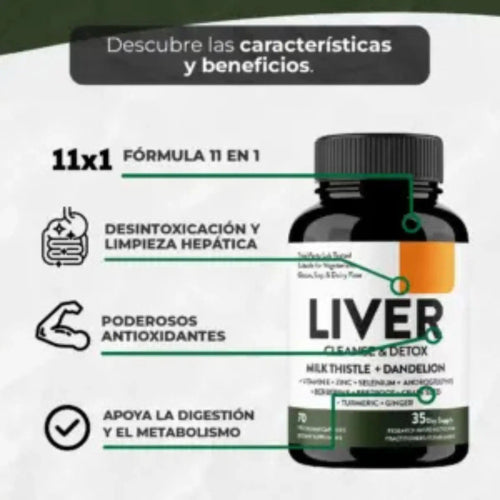 LIVER DETOX - Desintoxica, Regenera y Protege tu Hígado Banner