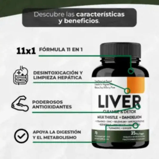 LIVER DETOX - Desintoxica, Regenera y Protege tu Hígado Banner