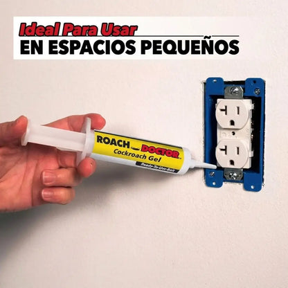 ROACH DOCTOR - La solución para Matar Cucarachas en menos de 24 Horas | Gel Fácil de poner X1 Tubo