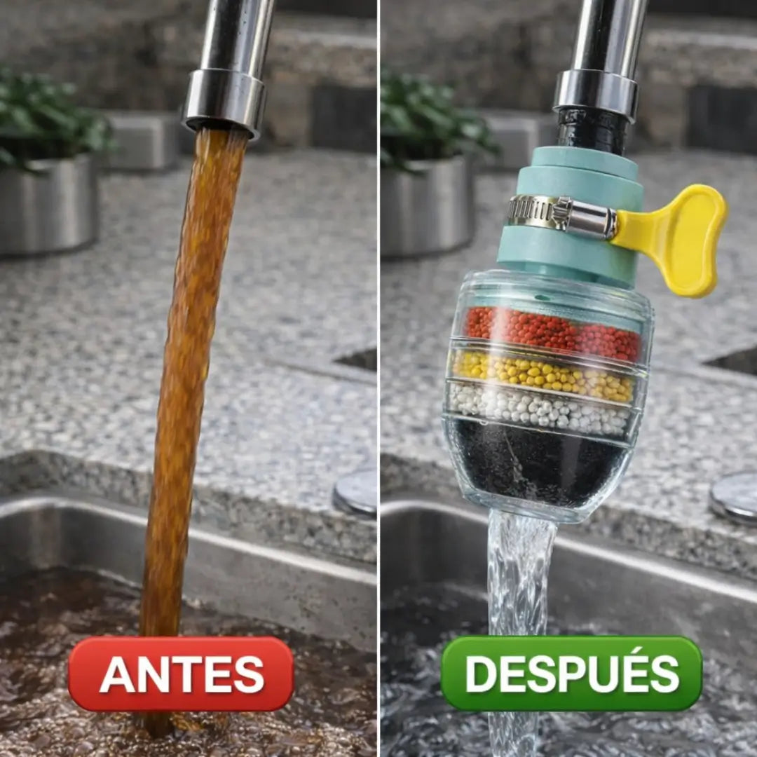 Filtro para Grifo Purificador de Agua de 6 Niveles Pagas 1 Llevas 2