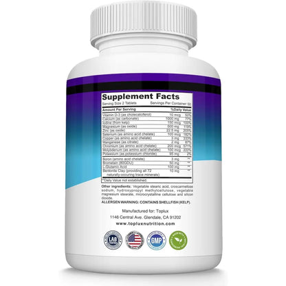 Magnesium Glycinate | Recupera el control de tu sueño, 8 tipos de Magnesio 90 Cápsulas