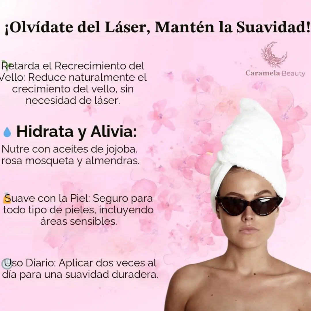 Aceite Cyperus Beauty - Libérate de las rasuradas demoradas y dolorosas, recupera la seguridad en tu piel.