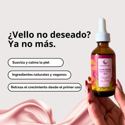 Aceite Cyperus Beauty - Libérate de las rasuradas demoradas y dolorosas, recupera la seguridad en tu piel.