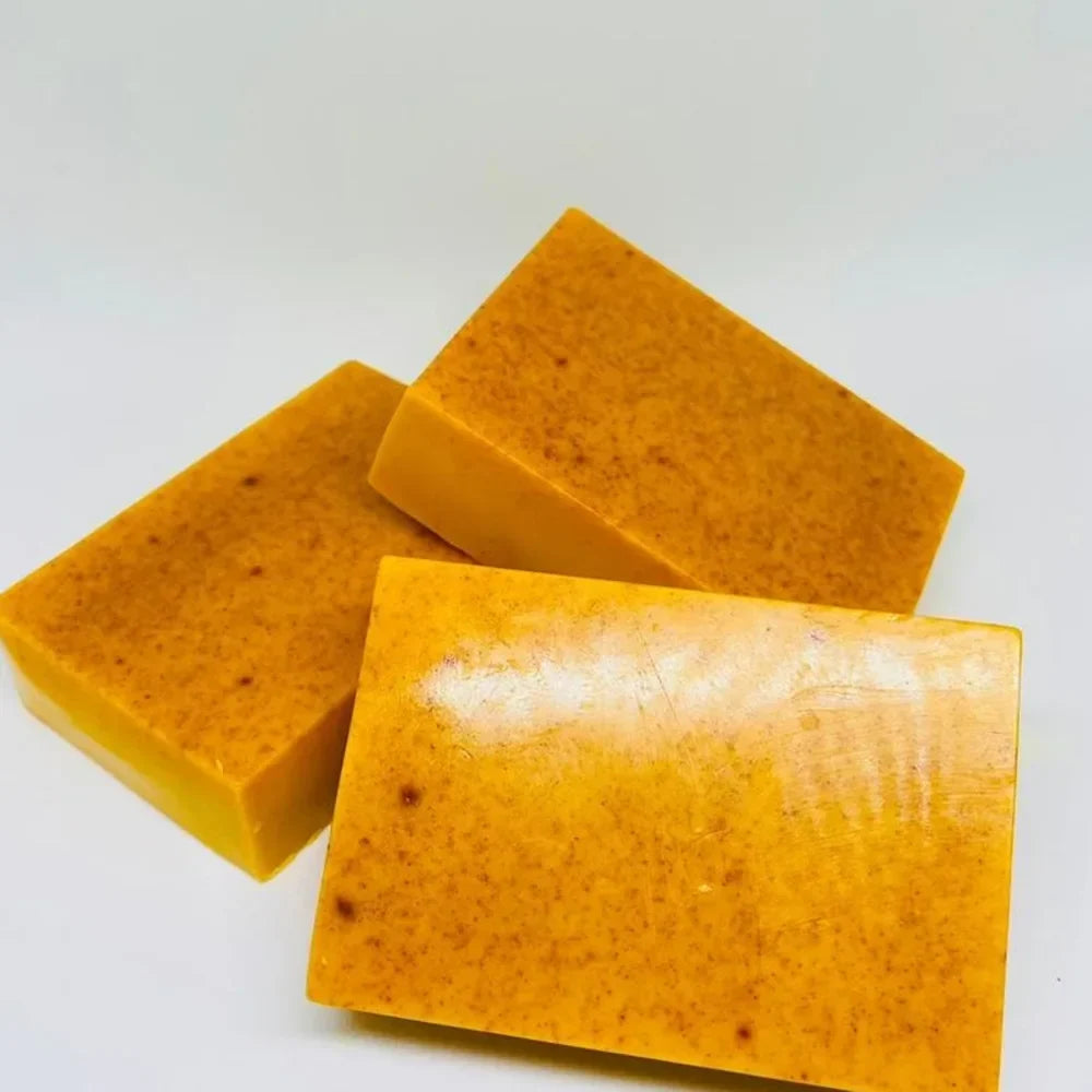 TURMERIC X2 | Jabón de Cúrcuma Reduce el Acné, Atenúa las Manchas y Aclara Zonas Oscuras de todo tu Cuerpo