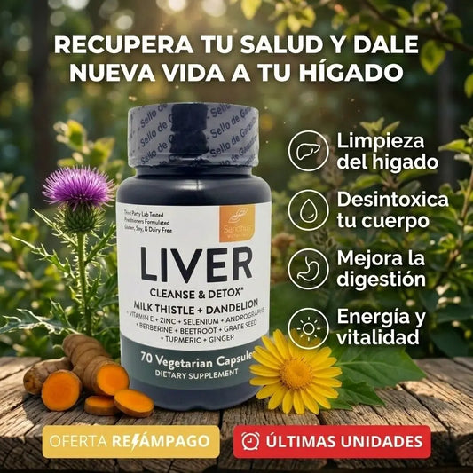 LIVER DETOX - Desintoxica, Regenera y Protege tu Hígado