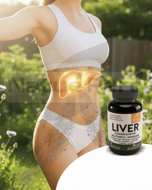 LIVER DETOX - Destruye las Toxinas y Dale un Reinicio Total a tu Hígado en 70 Cápsulas