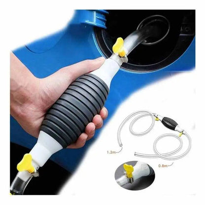 BOMFLEX- Bomba De Succión Manual de Líquidos Multifunción | 1 Metro Material PVC de alta calidad