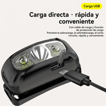 MINI LINTERNA LED | Con Sensor de Movimiento y Recargable por USB