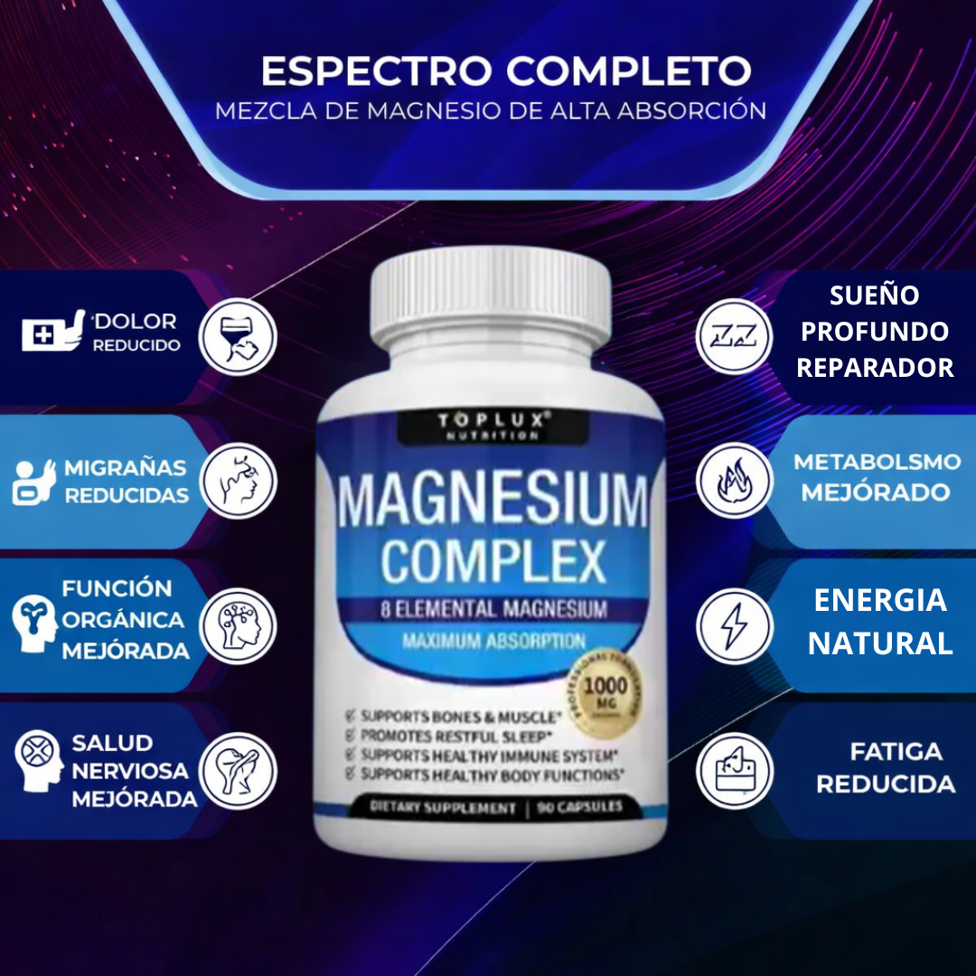 Magnesio Vital Complex 7 en 1 - 60 Capsulas