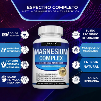 Magnesio Vital Complex 7 en 1 - 60 Capsulas