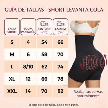 Luce tu Cinturita de Avispa y Realza tu Cola Con un Short Cómodo que No se Marca.
