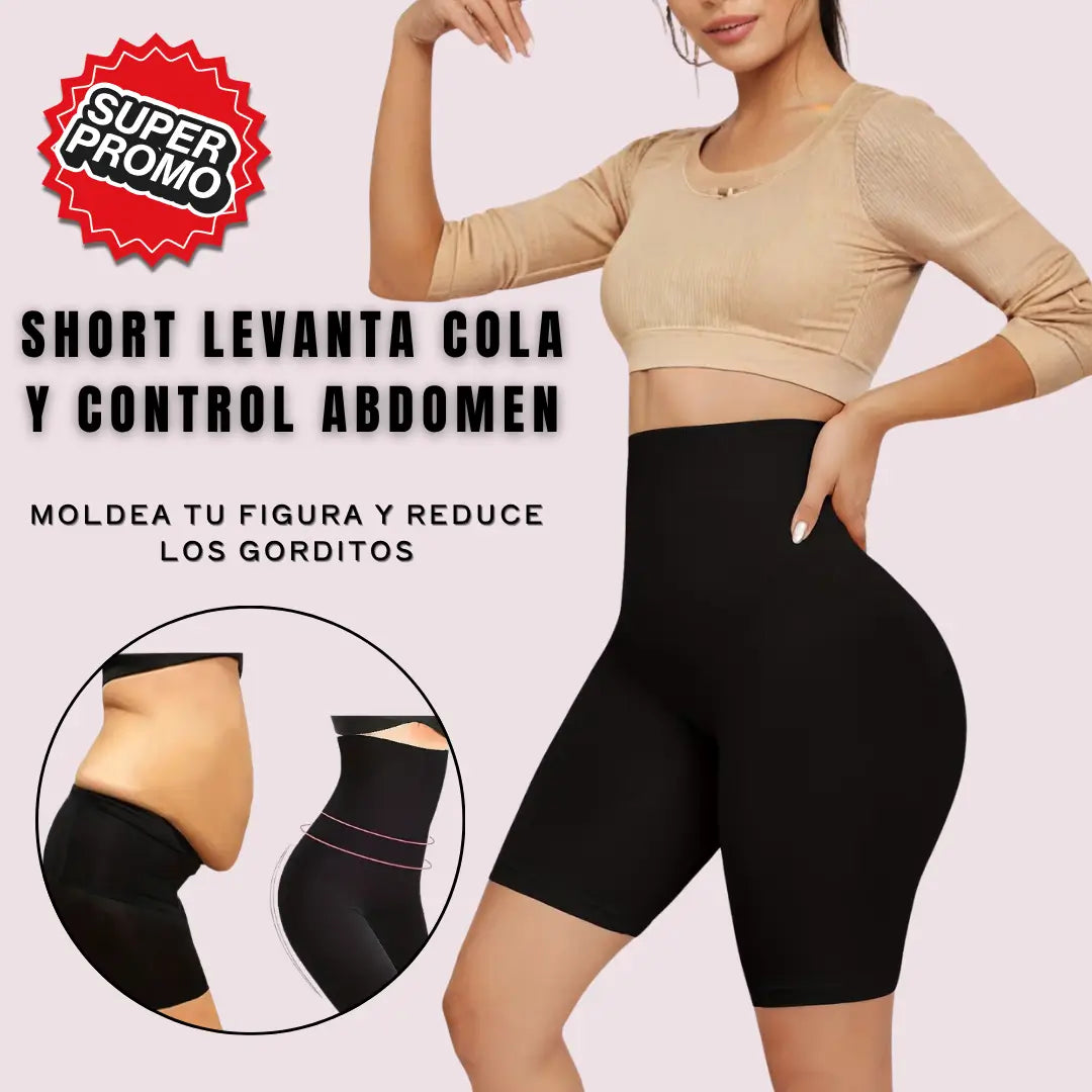 Luce tu Cinturita de Avispa y Realza tu Cola Con un Short Cómodo que No se Marca.