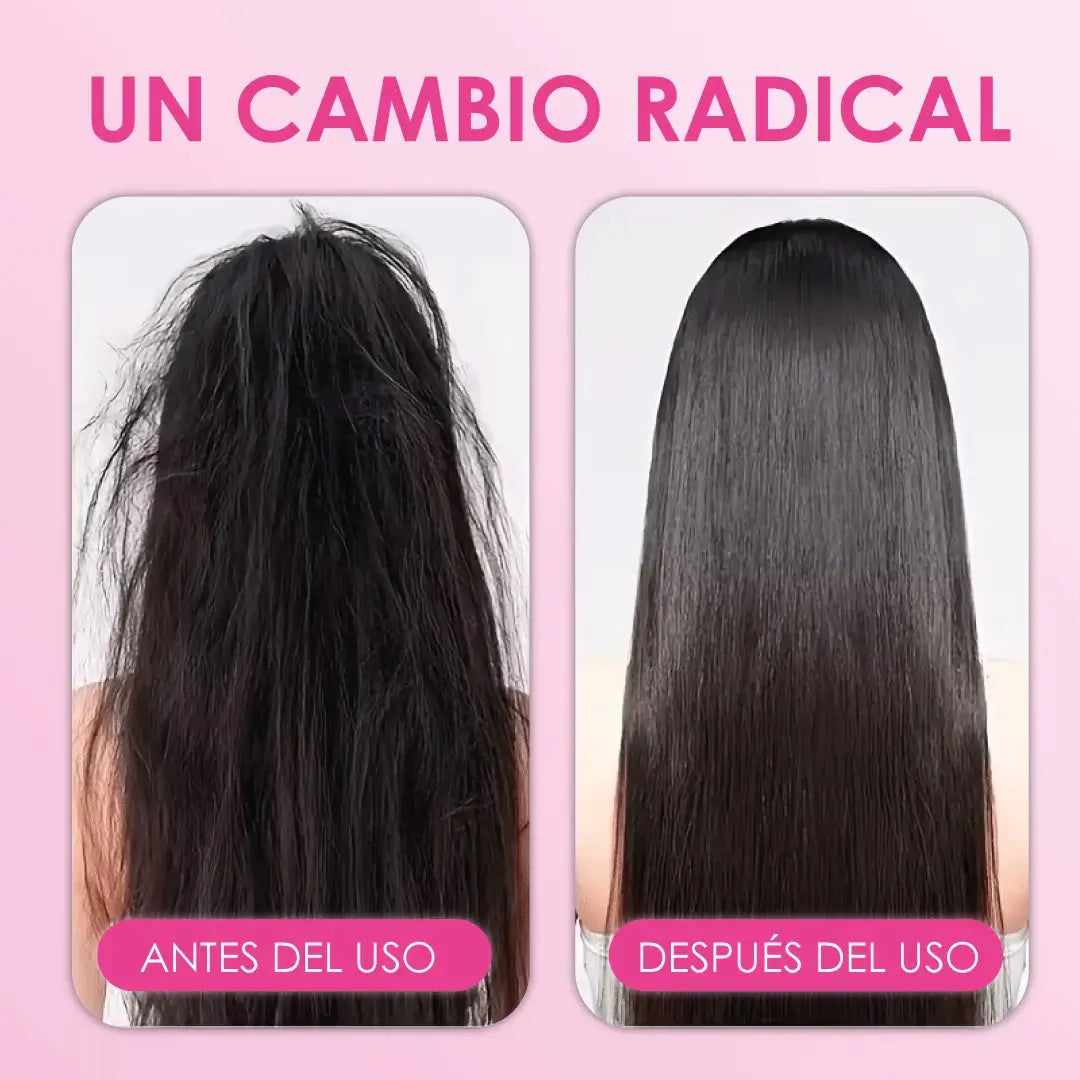 ALISA PRO- Cepillo Alisador De Pelo Iónico Práctico y Pórtatil