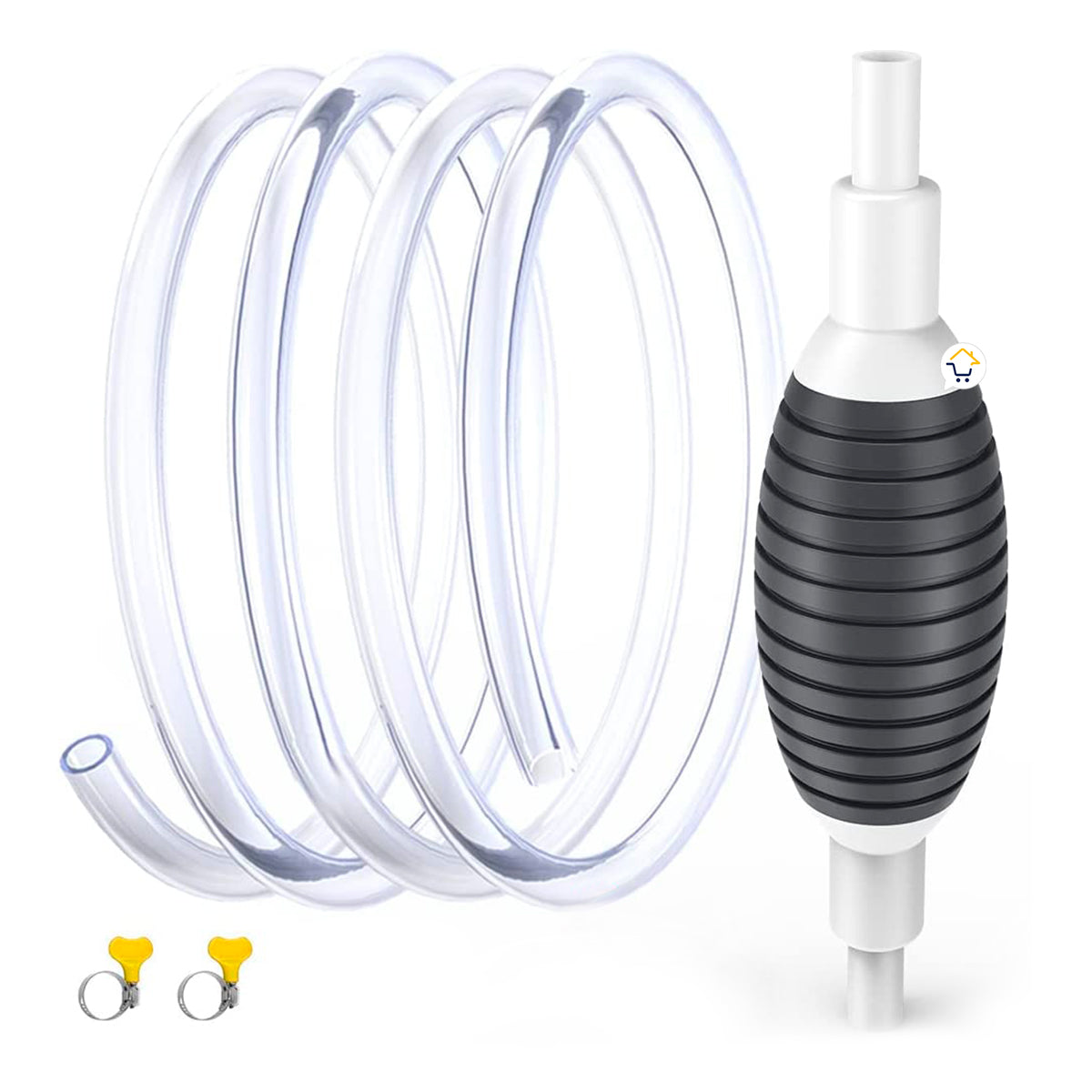 BOMFLEX- Bomba De Succión Manual de Líquidos Multifunción | 1 Metro Material PVC de alta calidad