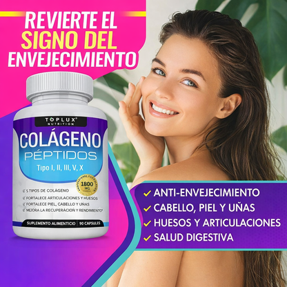 Complejo de Péptidos con 5 Tipos de Colágeno