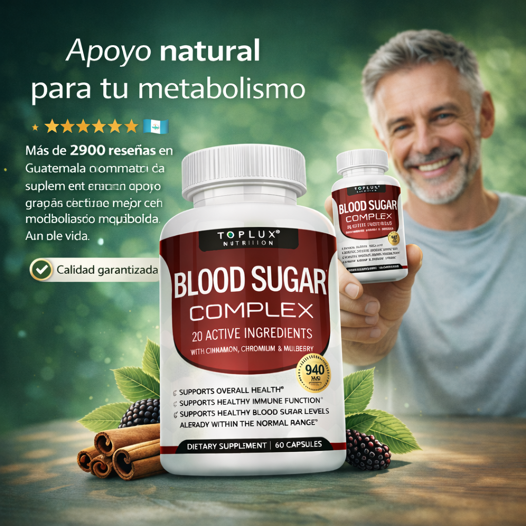 Blood Sugar Complex - Regula tus Niveles de Azucar