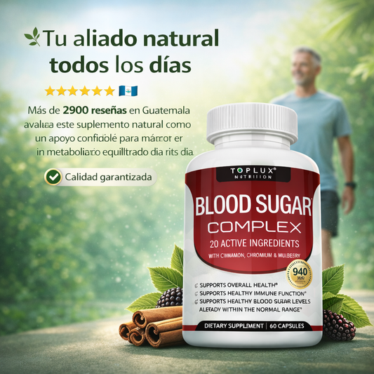 Blood Sugar Complex - Regula tus Niveles de Azucar