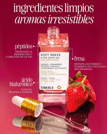 Soft Serve Truly - Aceite Íntimo para Piel Radiante y Suave