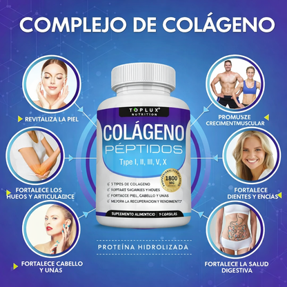 Complejo de Péptidos con 5 Tipos de Colágeno