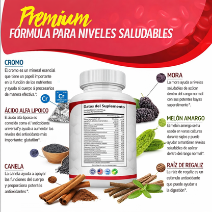 Blood Sugar Complex - Regula tus Niveles de Azucar