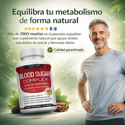 Blood Sugar Complex - Regula tus Niveles de Azucar