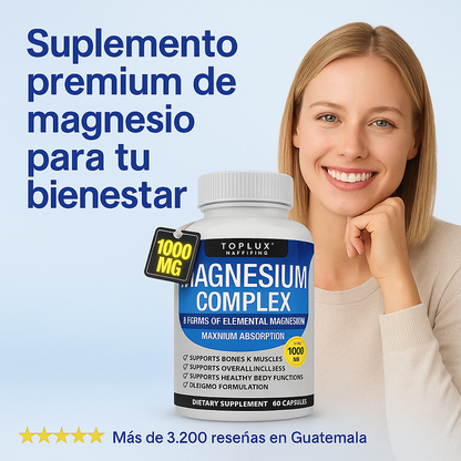 Magnesio Vital Complex 7 en 1 - 60 Capsulas