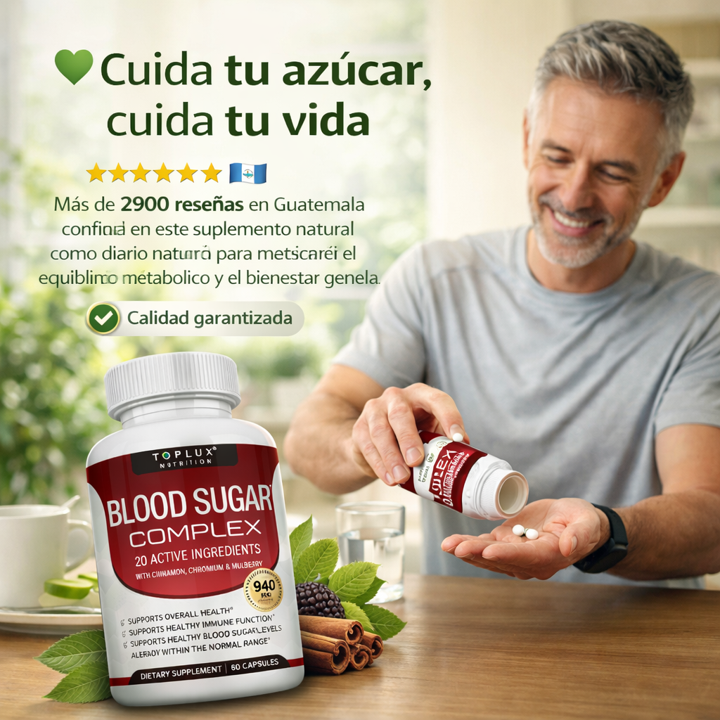 Blood Sugar Complex - Regula tus Niveles de Azucar