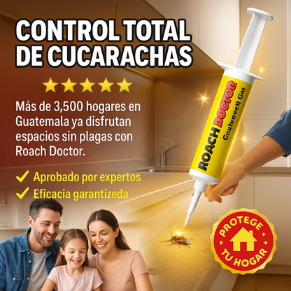OFERTA 2x1 Gel para Eliminar Cucarachas - Roach Doctor