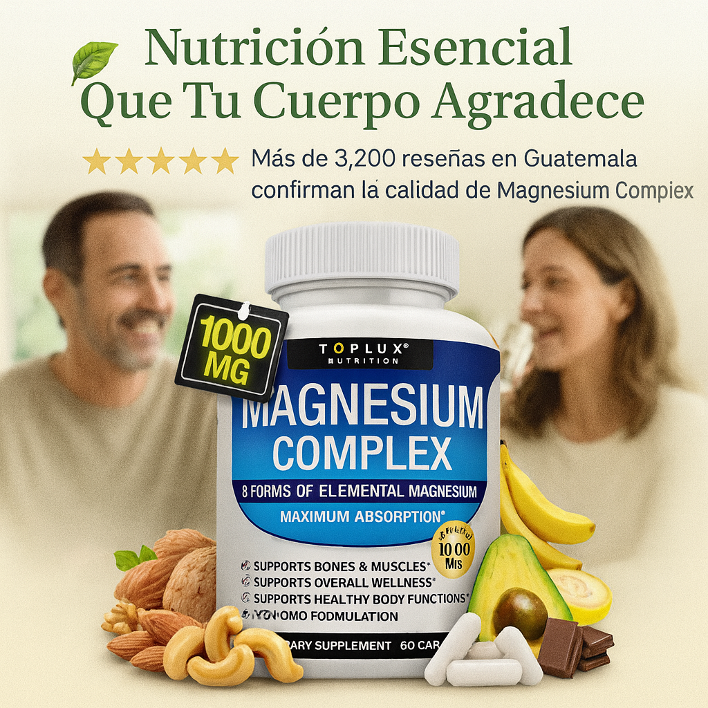 Magnesio Vital Complex 7 en 1 - 60 Capsulas
