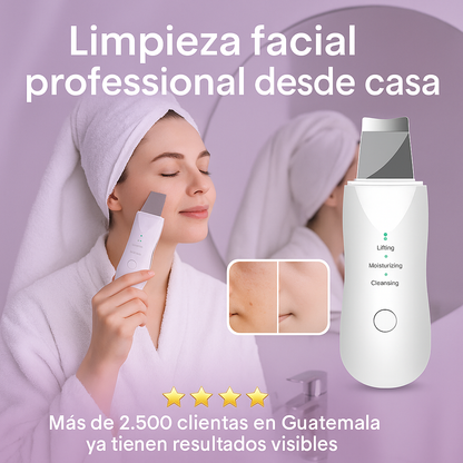 LIMPIADOR FACIAL ULTRASÓNICO 3 EN 1 – RENUEVA TU PIEL EN 7 DÍAS