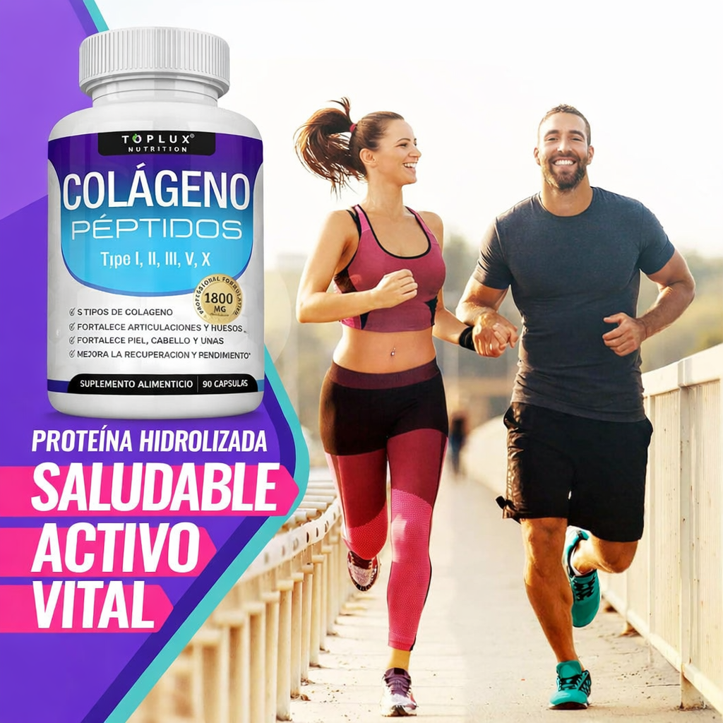 Complejo de Péptidos con 5 Tipos de Colágeno