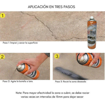 2x1 Spray Impermeabilizante Profesional (Para todo tipo de Superficies)