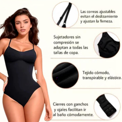 BODY COMPRESOR (Reduce Tallas) + Obsequio 😍 "Mascara para Pestañas🥰 OFERTA solo este Mes