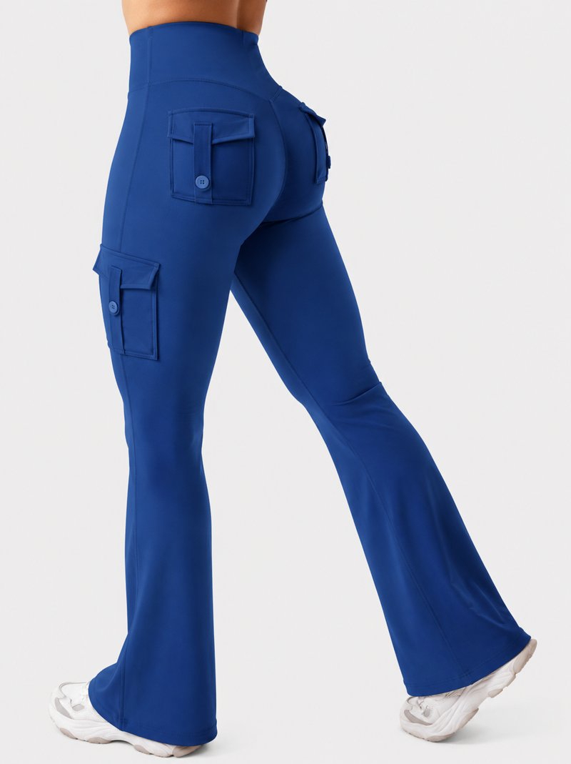 Leggin Cargo Flare · Cintura Alta