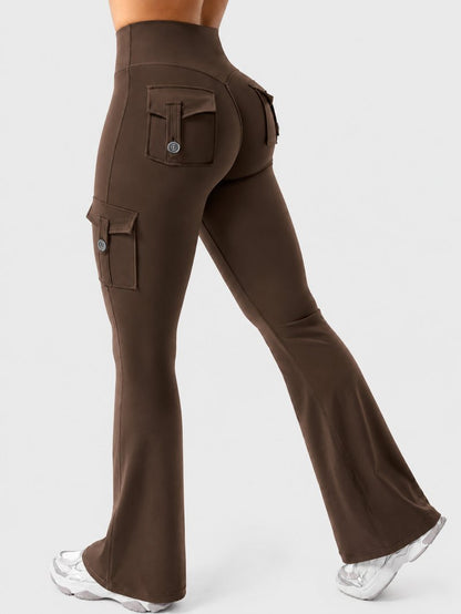 Leggin Cargo Flare · Cintura Alta